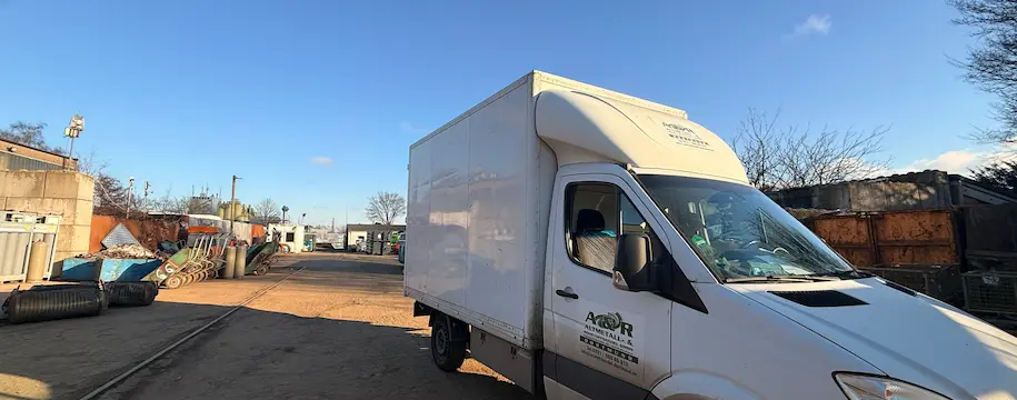 Verrechnung des Schrottes, mit tagesaktuellen Höchstpreisen